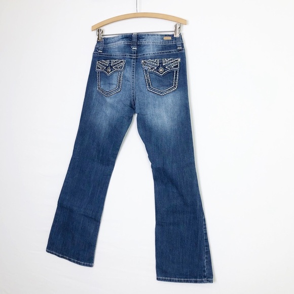 Red camel boot, cut jeans - Picture 10 of 12